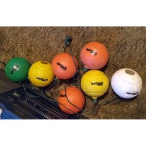 Wilson Tennis Ball Blow Mold Patio Lights SUPER RARE